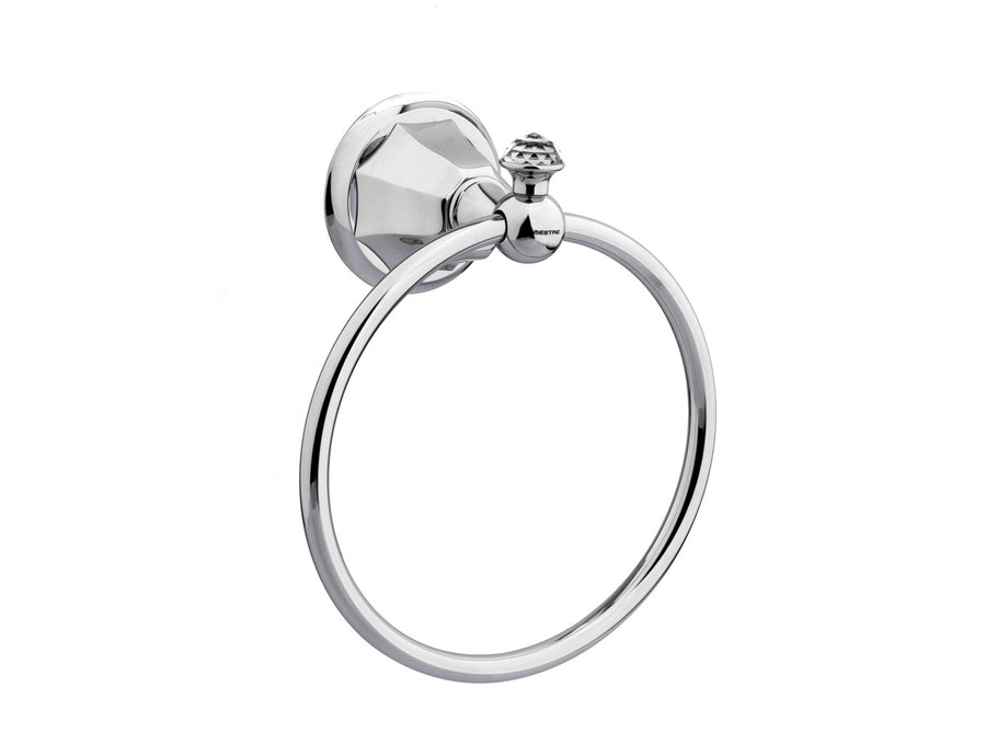 Bronces Mestre Indica Towel Holder with Swarovski Crystal - 038273 - Bronces Mestre