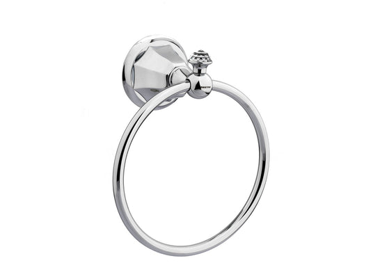 Bronces Mestre Indica Towel Holder with Swarovski Crystal - 038273 - Bronces Mestre