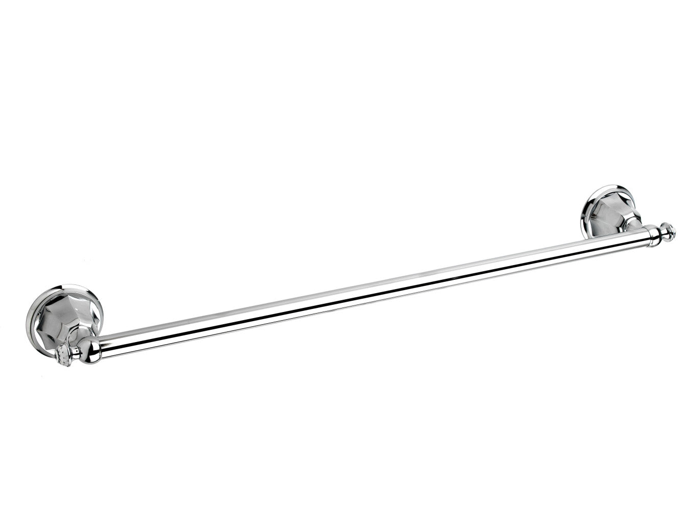 Bronces Mestre Indica Towel Rail 600mm with Swarovski Crystal - 038272 - Bronces Mestre