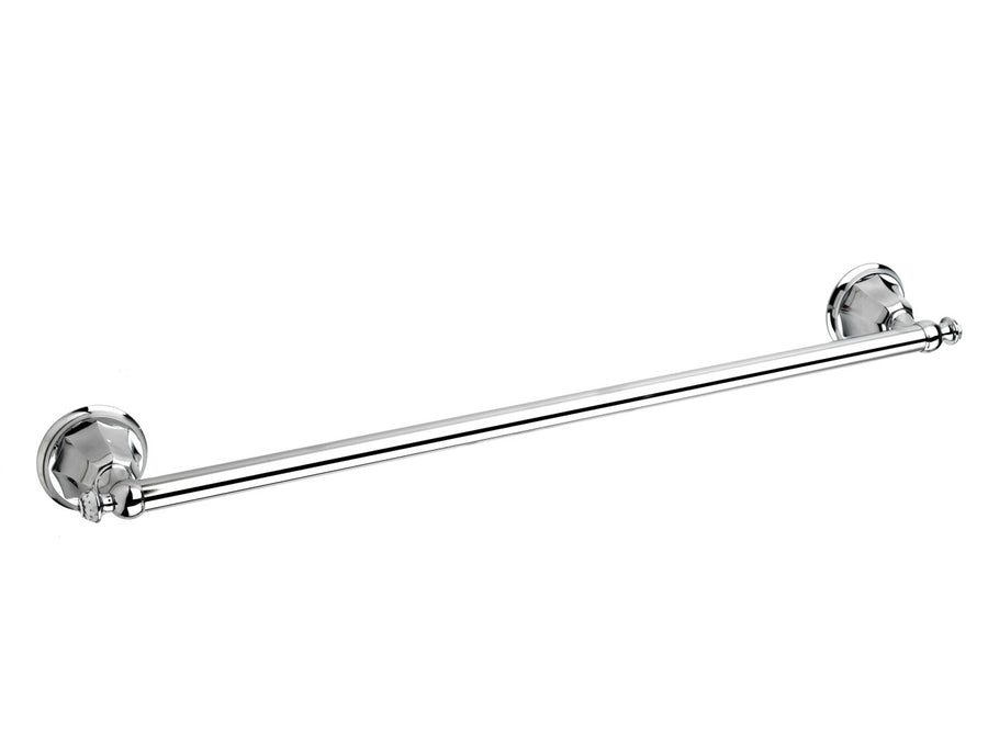 Bronces Mestre Indica Towel Rail 600mm with Swarovski Crystal - 038272 - Bronces Mestre