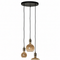 Pendant Light Brynja 2553Q - 3xE27 - Black
