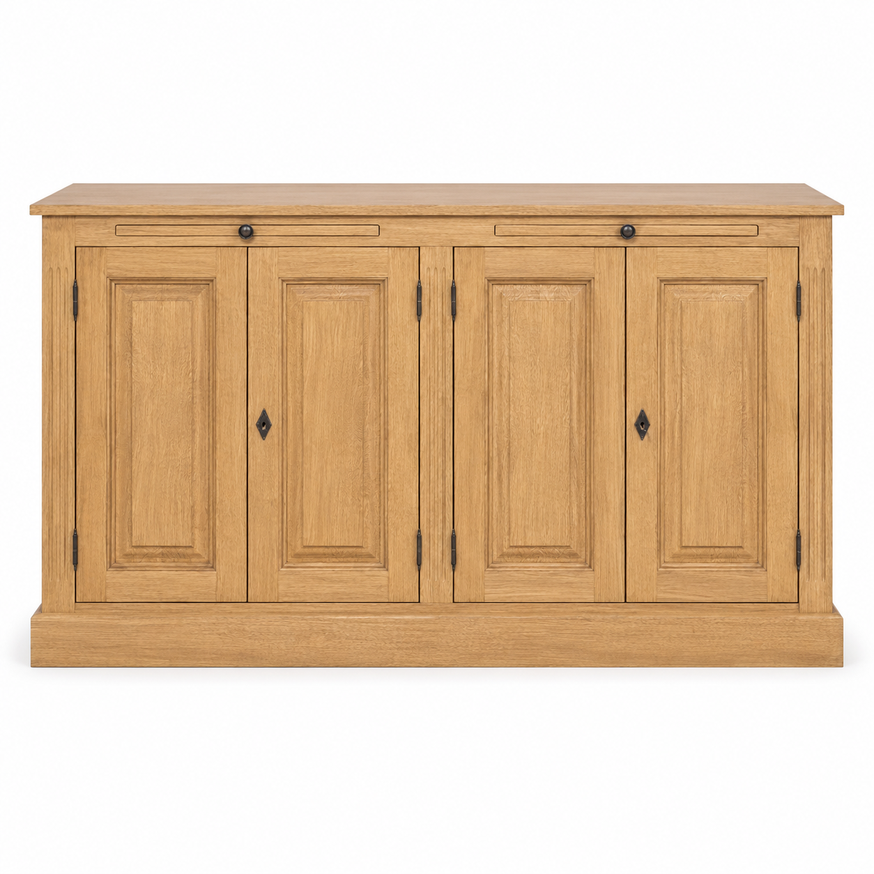 Buffet - Amboise - Solid Oak - 151 x 51 x 84 cm - Oak
