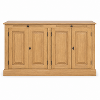 Buffet - Amboise - Solid Oak - 151 x 51 x 84 cm - Oak