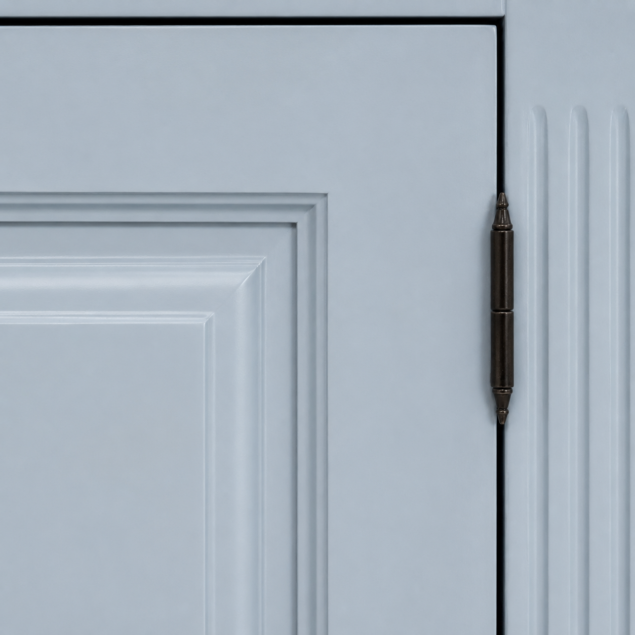 Buffet - Amboise - Solid Pine - 151 x 51 x 84 cm - Light blue