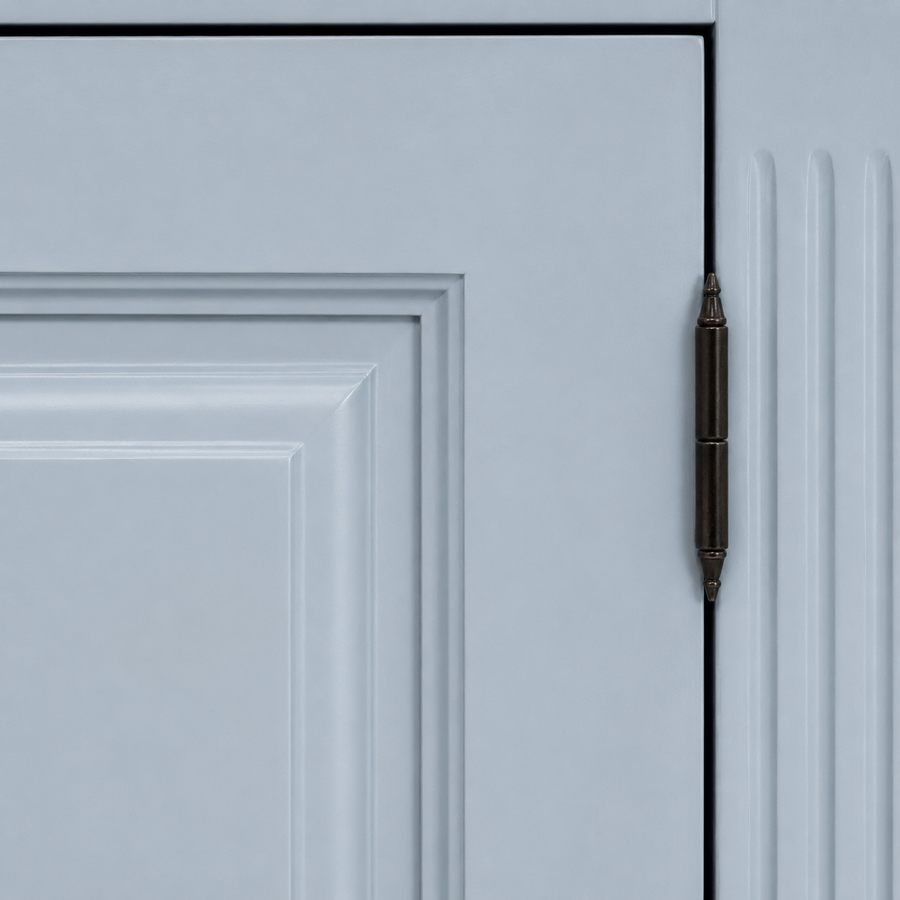 Buffet - Amboise - Solid Pine - 151 x 51 x 84 cm - Light blue