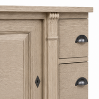Buffet - Angers - Solid Oak - 116 x 51 x 78 cm - Oak