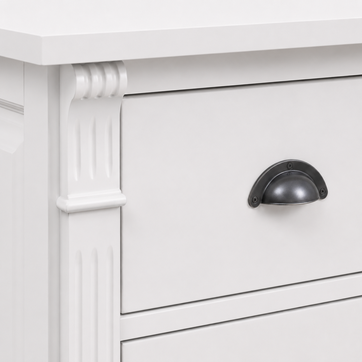Buffet - Angers - Solid Pine - 116 x 51 x 78 cm - White