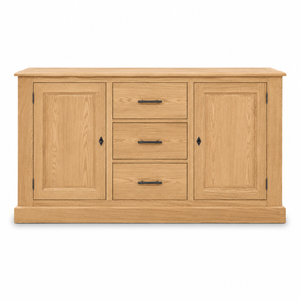 Buffet - Cluny - Massief eik - 173 x 47 x 93 cm - Eik
