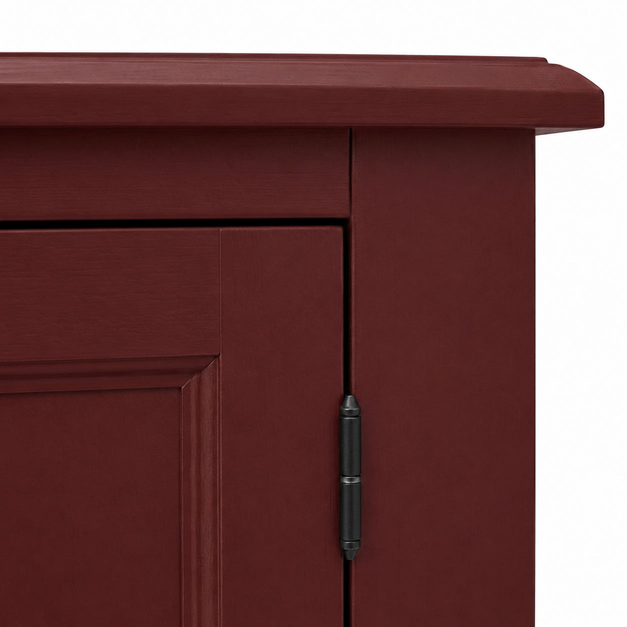 Buffet - Cluny - Solid Pine - 173 x 47 x 93 cm - Bordeaux