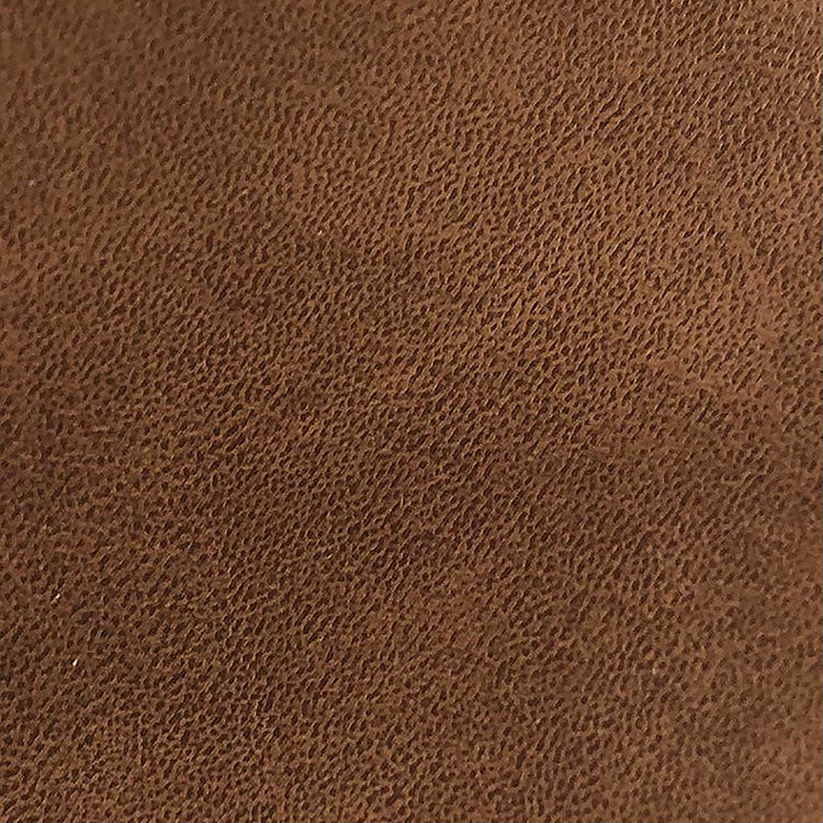Speisestuhl Ferrara - Cognac Bull Leder & hellgraues Sneakgewebe mit schwarzer Drehbasis - 61 x 61 x 85 cm