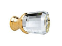 Armoire knob diameter 20mm avec Swarovski crystal - 0Z5740 - Marcottestyle Shop Deurbeslag Or 24K