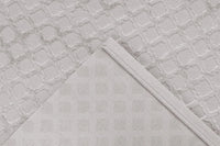 High-Pile Rug - Cassano Silver Diamonds