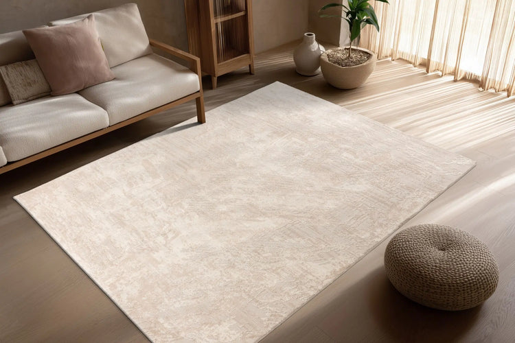 Hochflor-Teppich - Cassano Beige Abstract