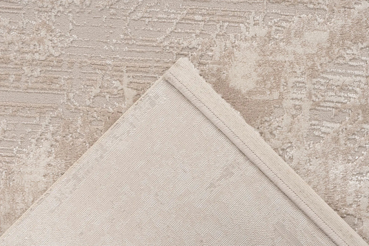 Hochflor-Teppich - Cassano Beige Abstract