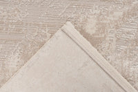 High-Pile Rug - Cassano Beige Abstract