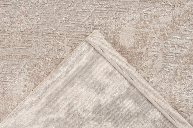 Hochflor-Teppich - Cassano Beige Abstract