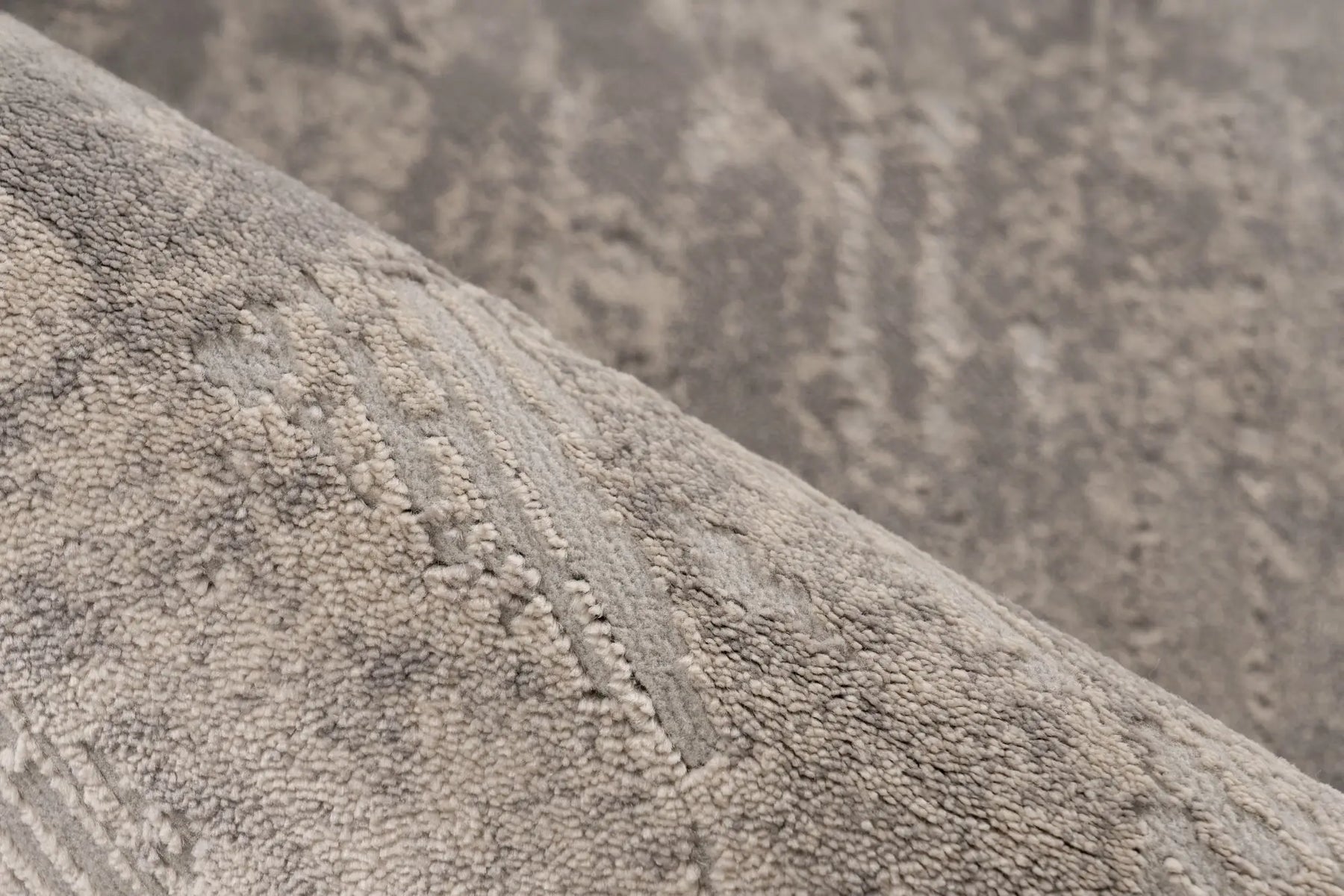 High-Pile Rug - Cassano Silver