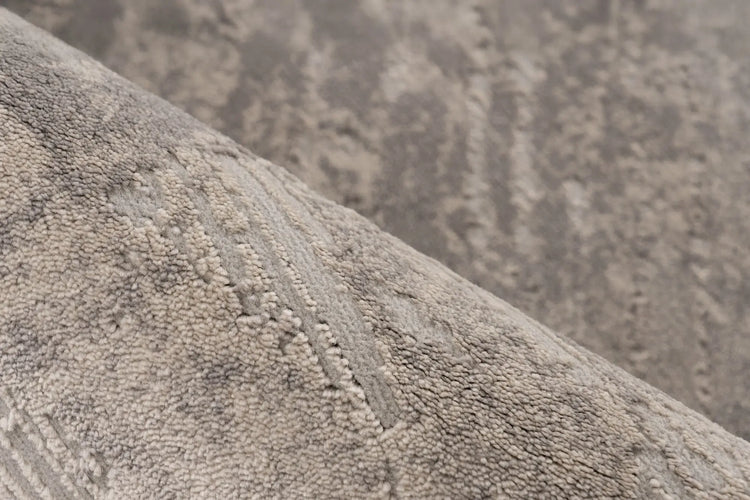 High-Pile Rug - Cassano Silver
