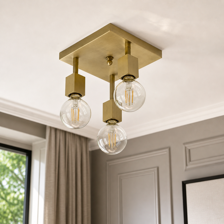 Lámpara de Techo Aurora 2514E - Oro (latón)