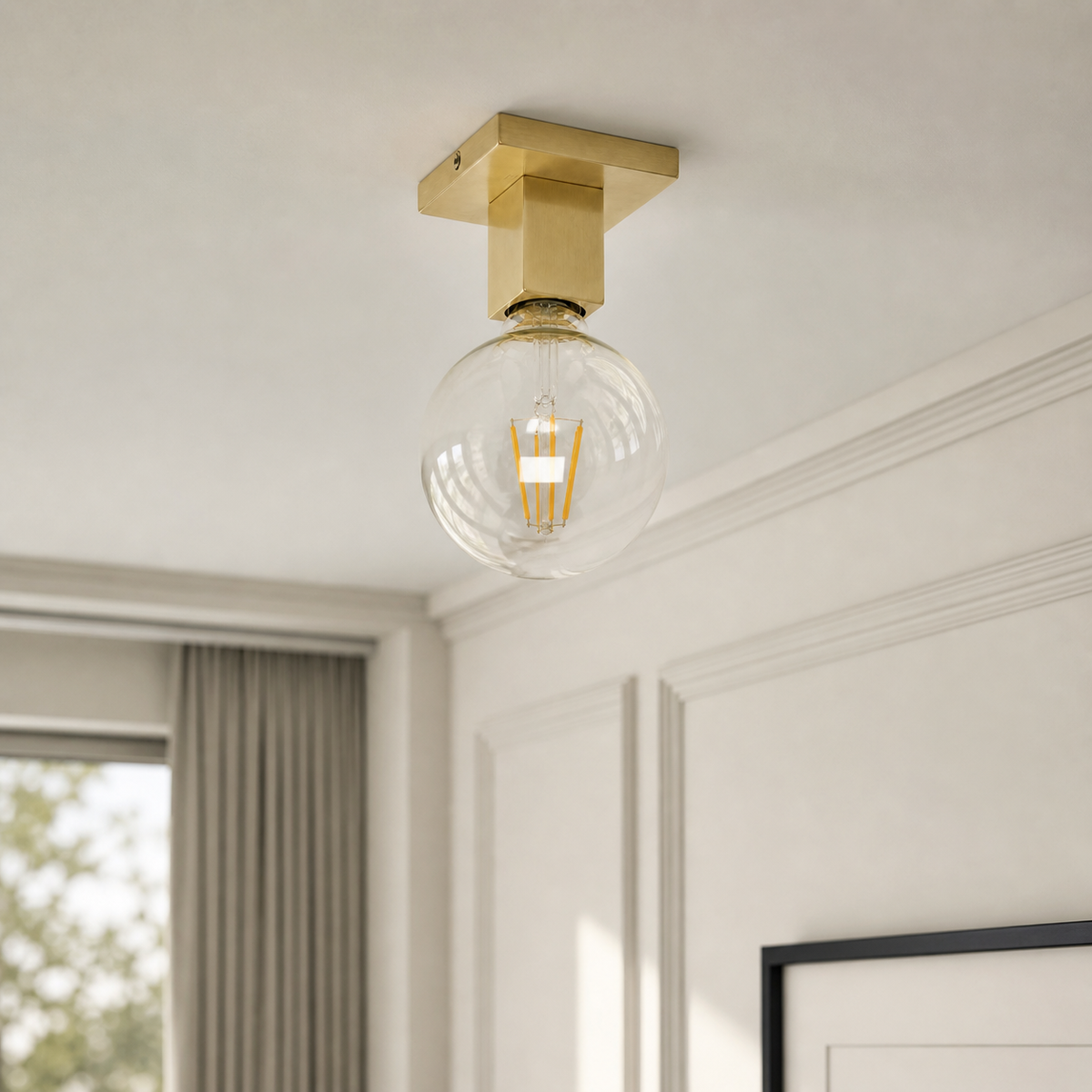 Lámpara de Techo Aurora 3773A - Oro (latón)