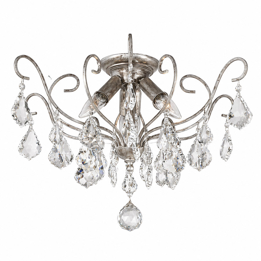 Ceiling Lamp Drei 8004N - Antique Silver