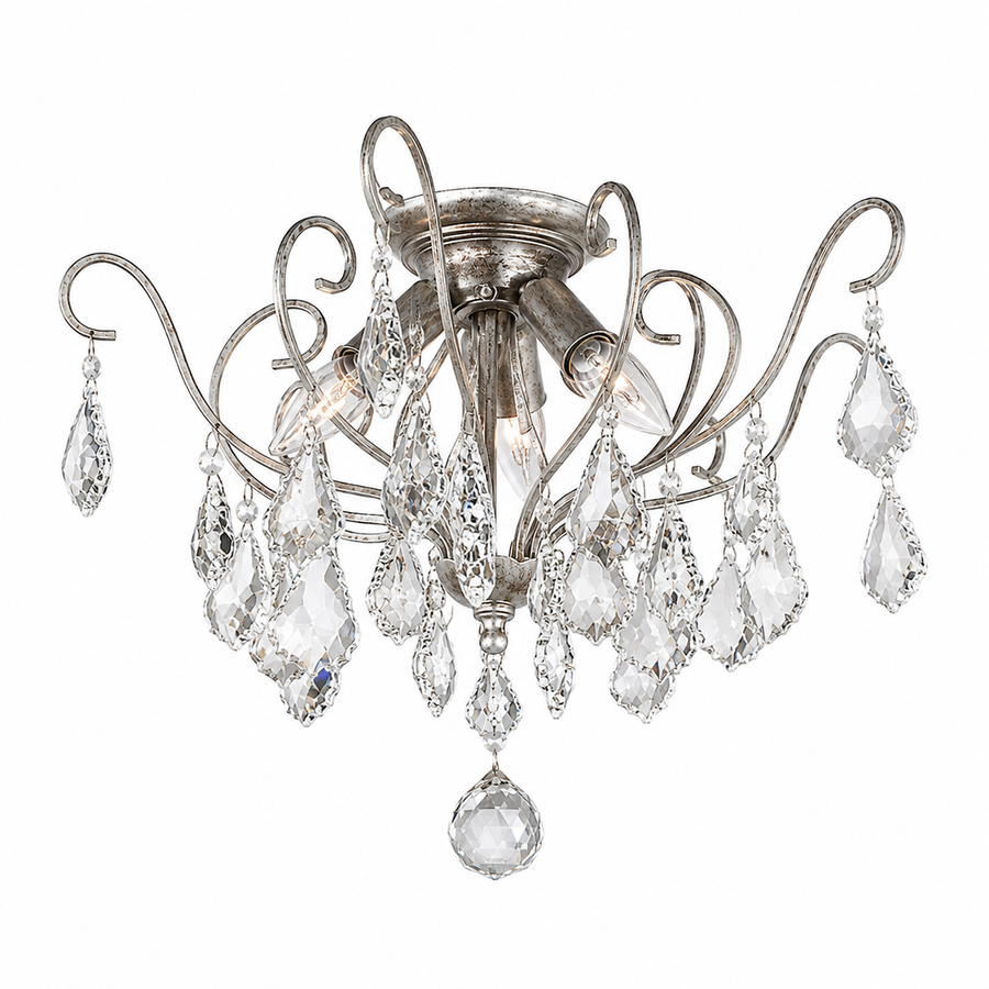 Ceiling Lamp Drei 8004N - Antique Silver