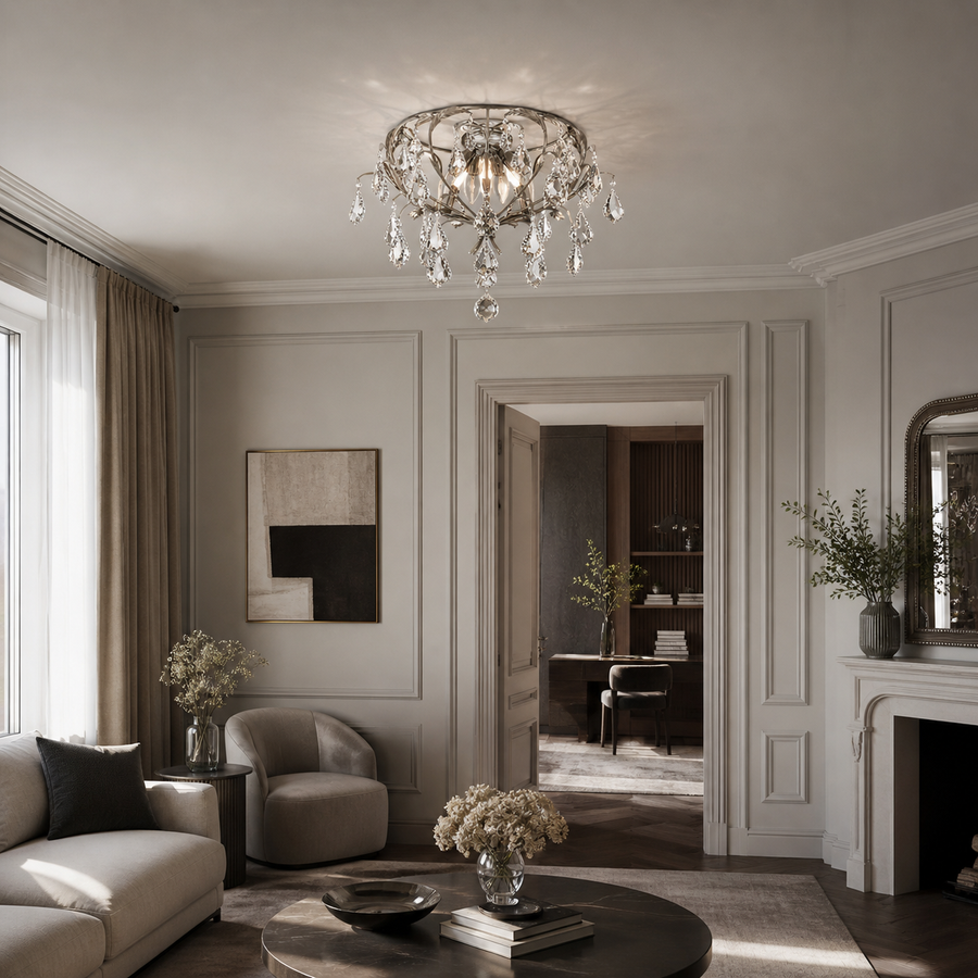Ceiling Lampe Gus 3365C - Antiksilber