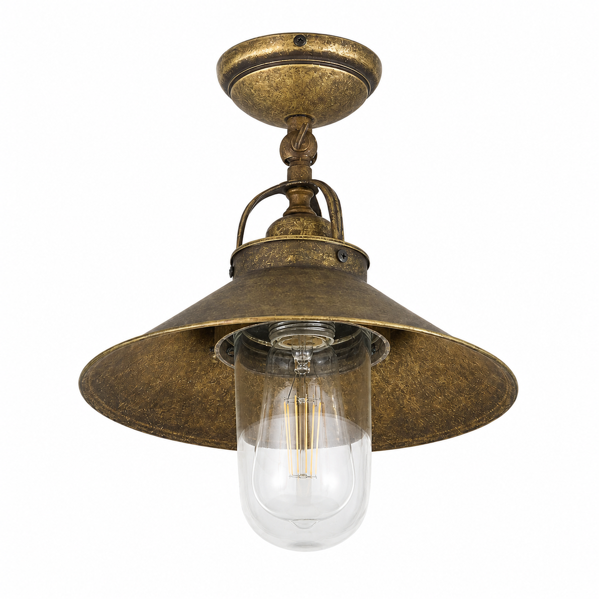 Ceiling Lamp Hedda 5594V - Antique Brass