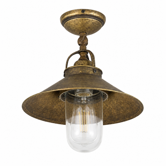 Plafondlamp Hedda 5594V - Antiek Messing