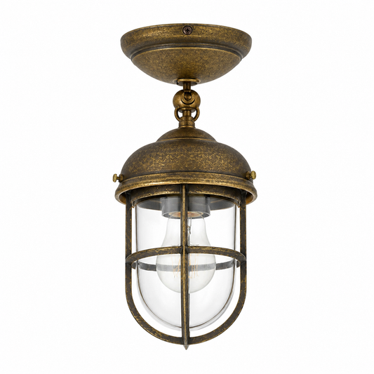 Plafondlamp Jora 6882K - Antiek Messing