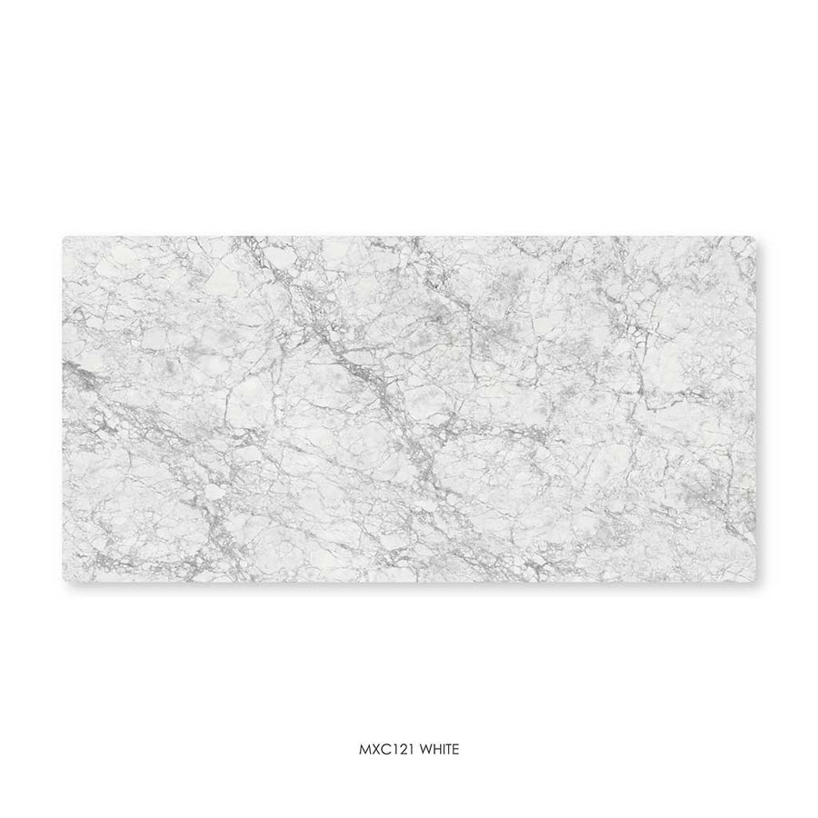 White MXC 121 ceramic surface swatch