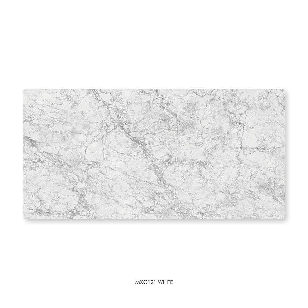 White MXC 121 ceramic surface swatch