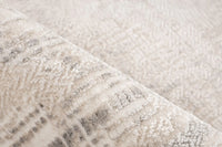 Low-Pile Rug - Estella Beige / Silver Border 4