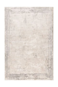 Low-Pile Rug - Estella Beige / Silver Border 4