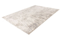 Low-Pile Rug - Estella Beige / Silver Marble