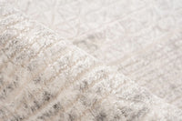 Low-Pile Rug - Estella Beige / Silver Diamonds 5