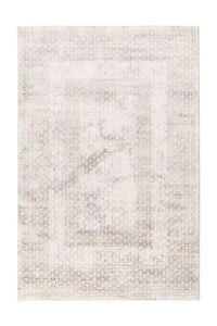 Low-Pile Rug - Estella Beige / Silver Diamonds 5
