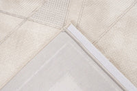 Low-Pile Rug - Estella Beige / Silver