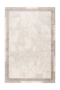 Low-Pile Rug - Estella Beige / Silver
