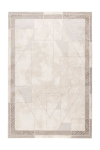 Low-Pile Rug - Estella Beige / Silver