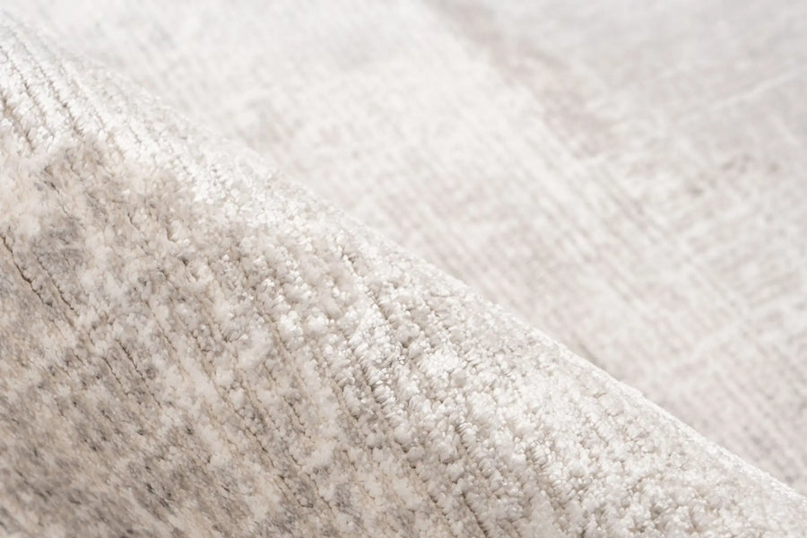 Low-Pile Rug - Estella Beige / Silver Distressed 3