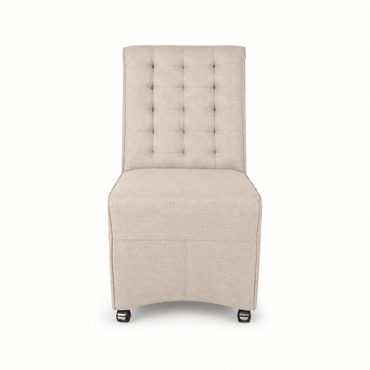 Chair Stirum - Beige Fabric - Marcottestyle