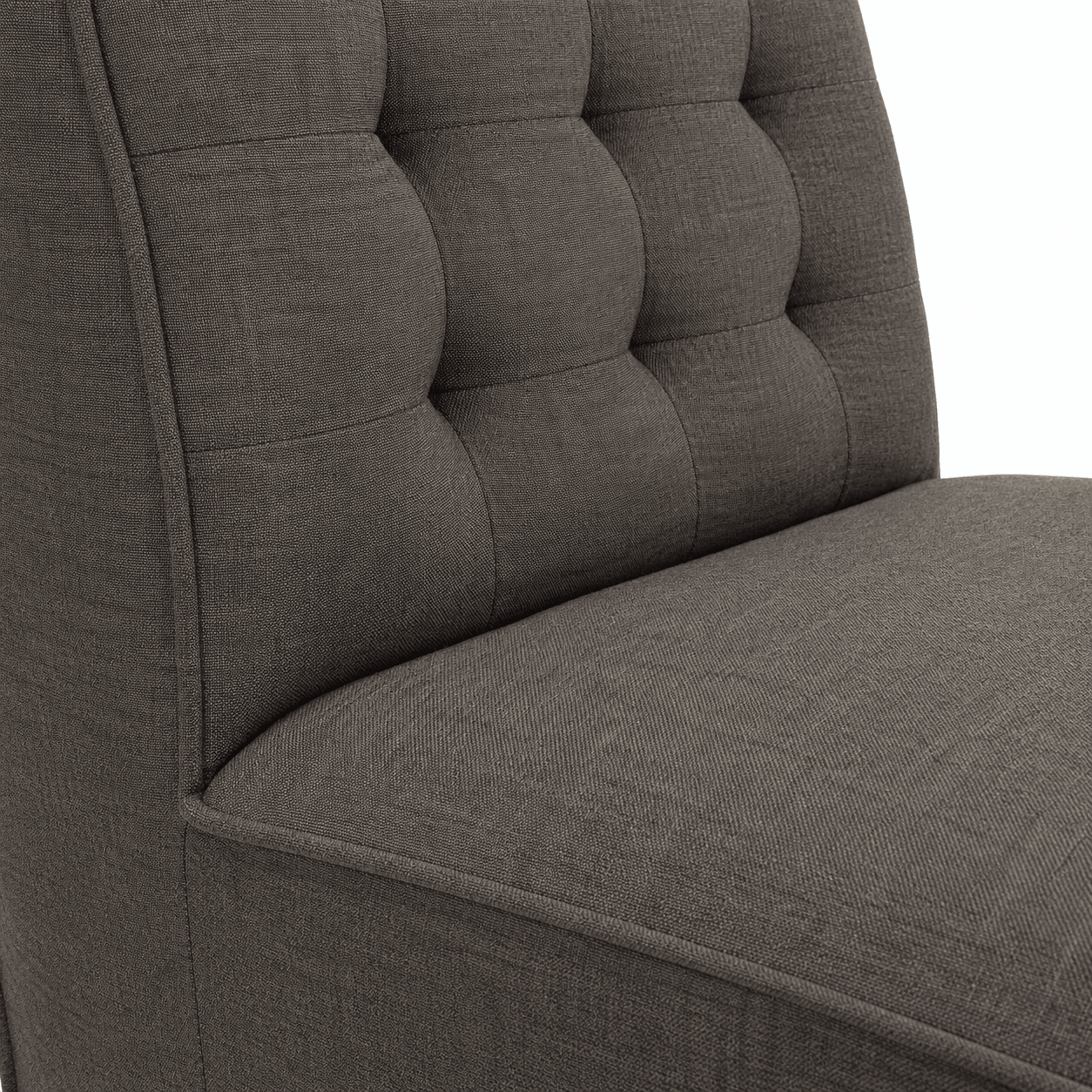 Chair Stirum - Dunkelbraun Stoff - Marcottestyle Shop