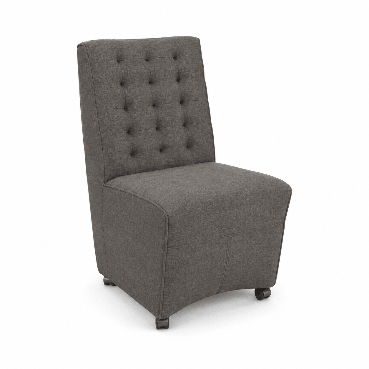 Chair Stirum - Dunkelbraun Stoff - Marcottestyle Shop