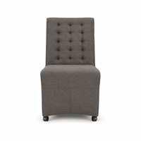 Chair Stirum - Dunkelbraun Stoff - Marcottestyle Shop