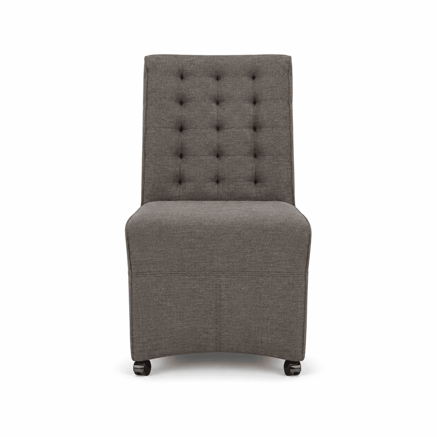 Chair Stirum - Dunkelbraun Stoff - Marcottestyle Shop