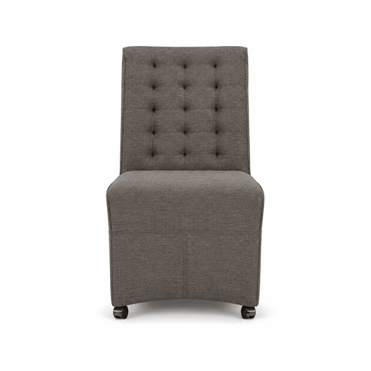 Chair Stirum - Dark Brun Fabric - Marcottestyle