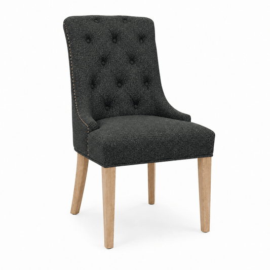 Chair Verona - Noir - Contemporary Country Style - Marcottestyle