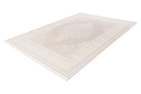 Low-Pile Rug - Fiore Cream / Silver