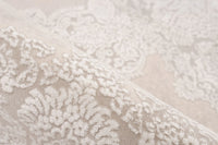 Low-Pile Rug - Fiore Cream / Silver